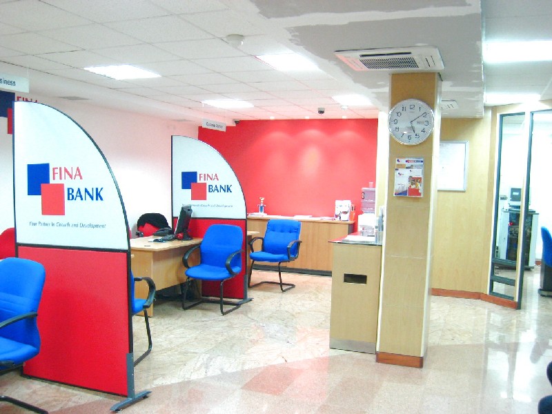 Modern Bank Interior