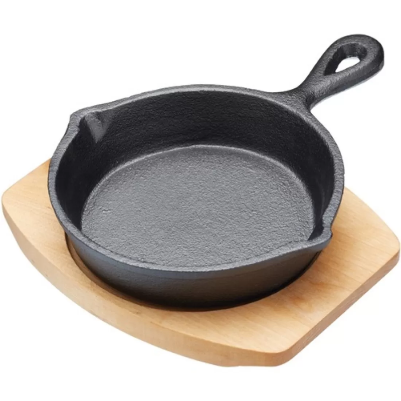 Cast iron fry pan